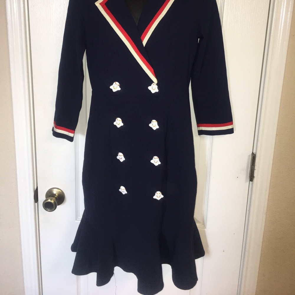 Burryco Blazer style sailor dress small